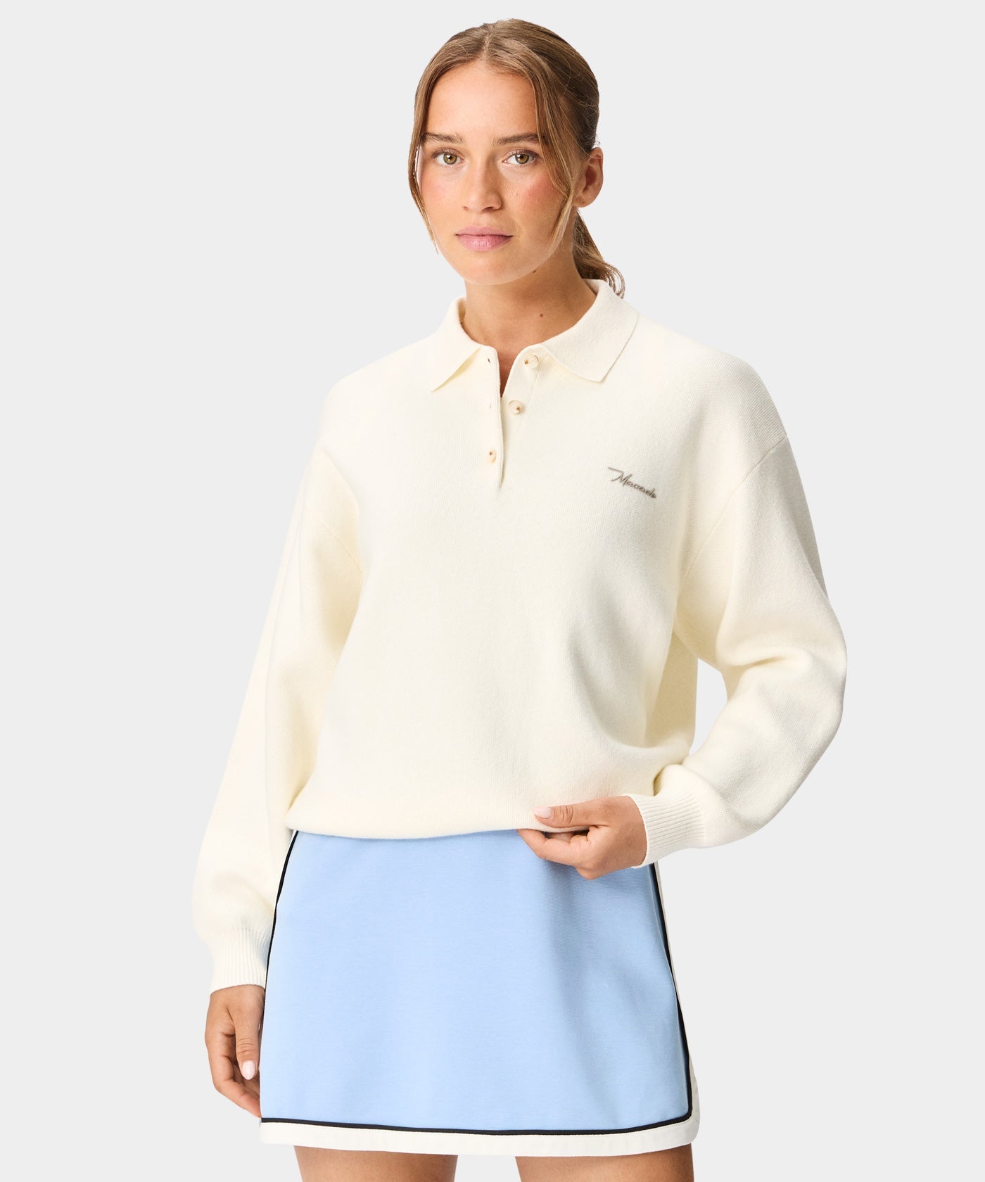 Ivy Knit Sweater - Bone