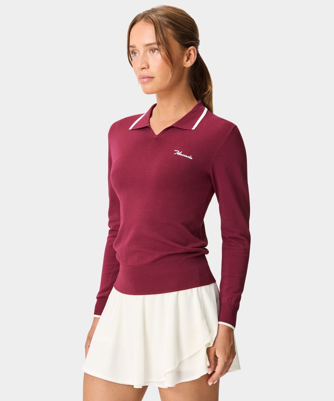 Ella Knit Top - Mulberry