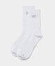 Golf Crew Socks - White