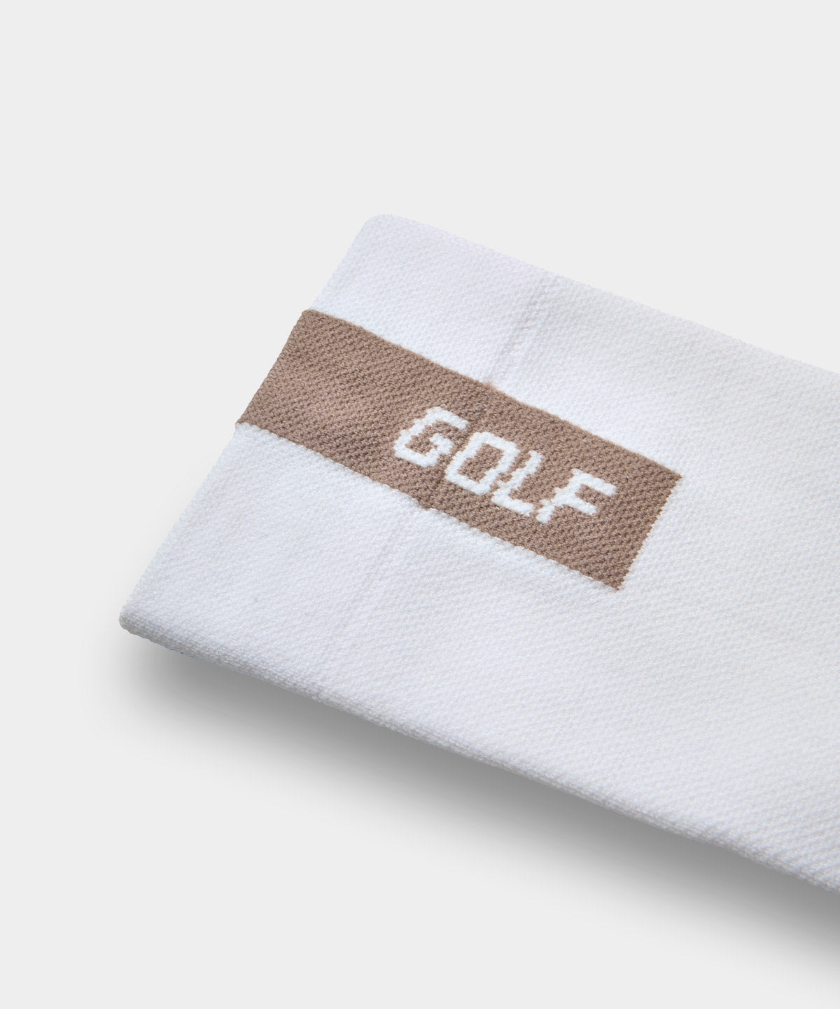 Women's White Script Crew Socks