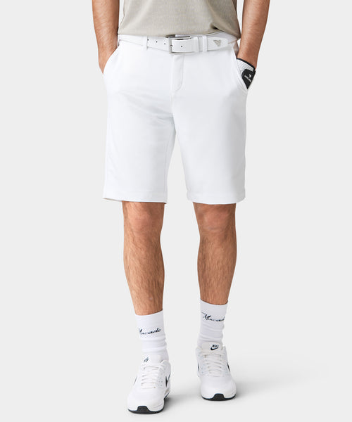 Light Grey Four-Way Stretch Shorts – Macade