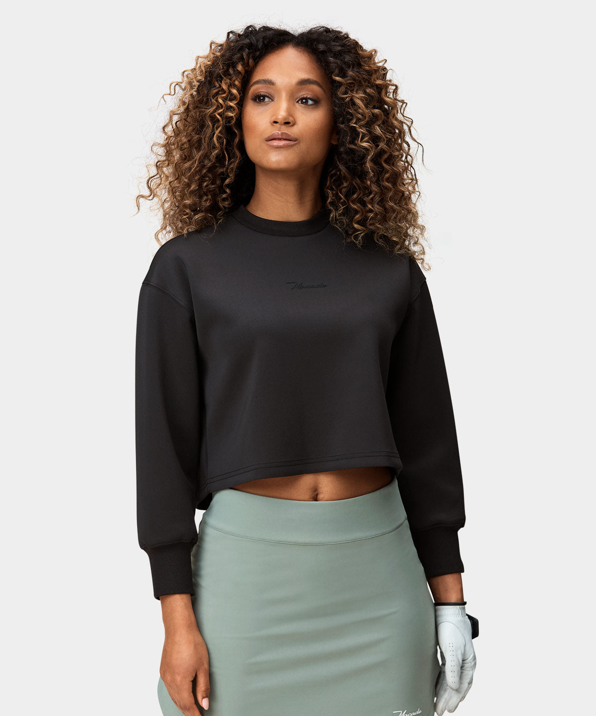 Black Flow Sweatshirt Macade Golf