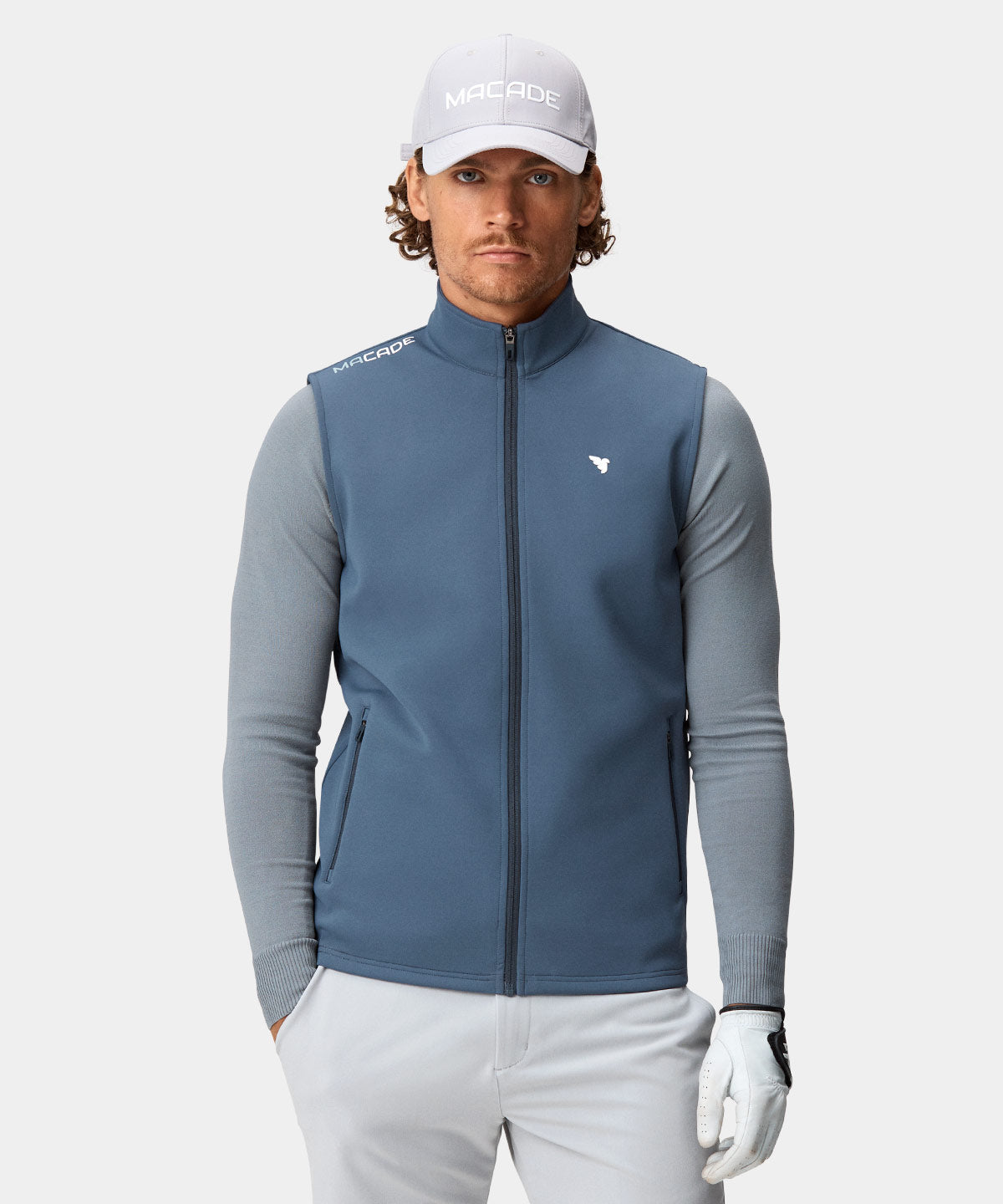 Spruce Blue Therma Gilet – Macade
