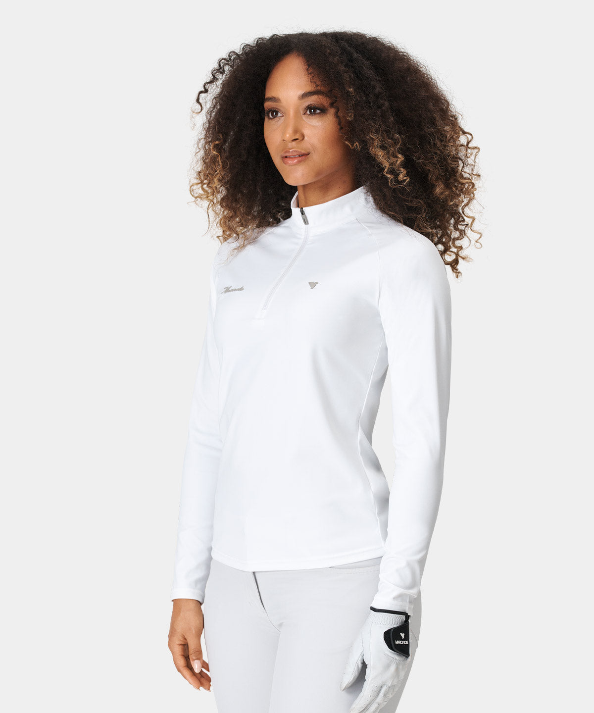 Tour Quarter Zip - Alabaster