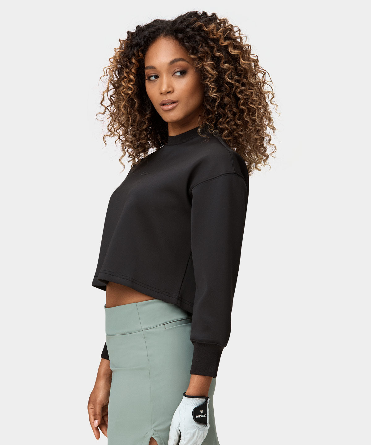 Black Flow Sweatshirt Macade Golf