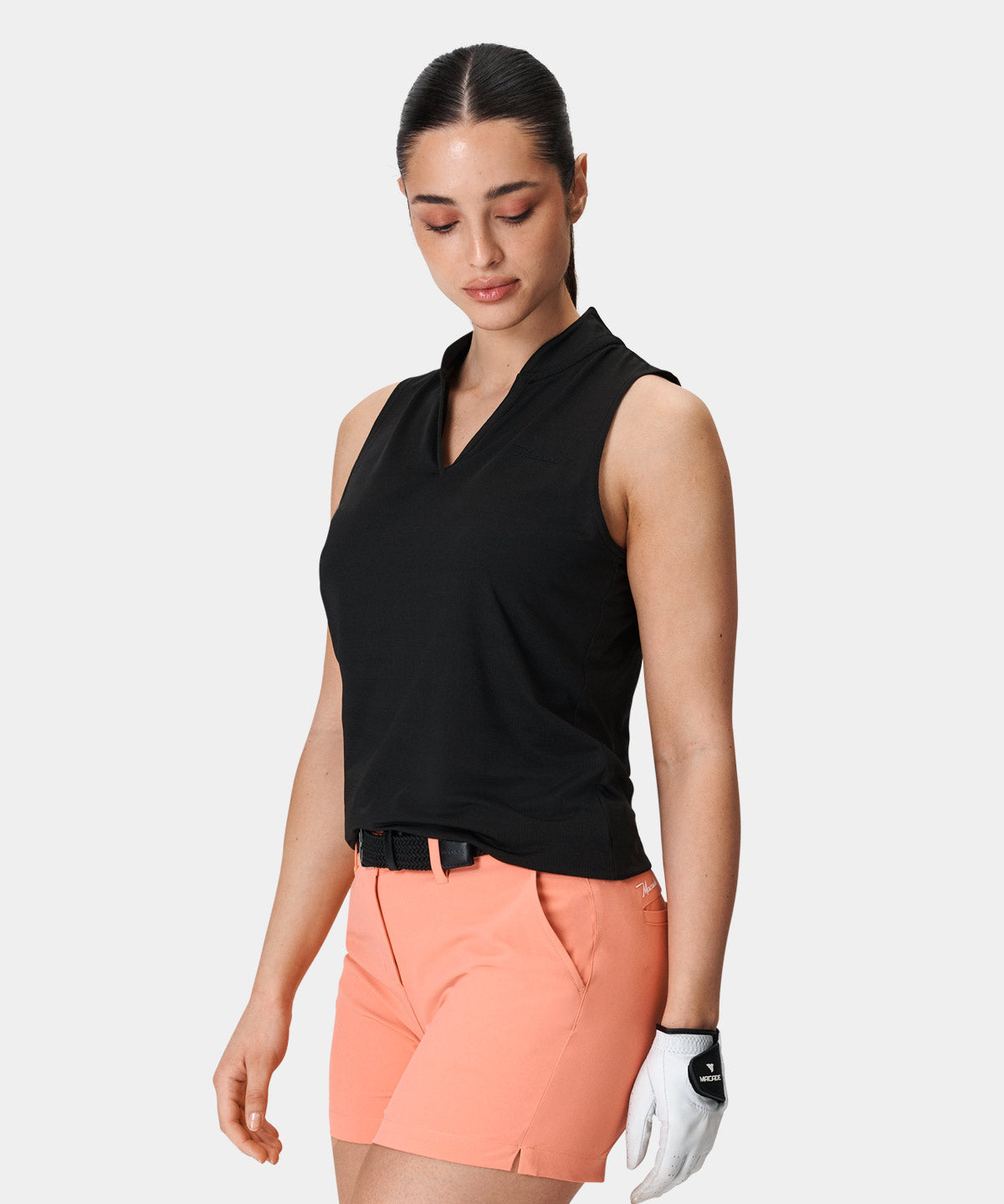 Kaia Sleeveless Shirt - Black