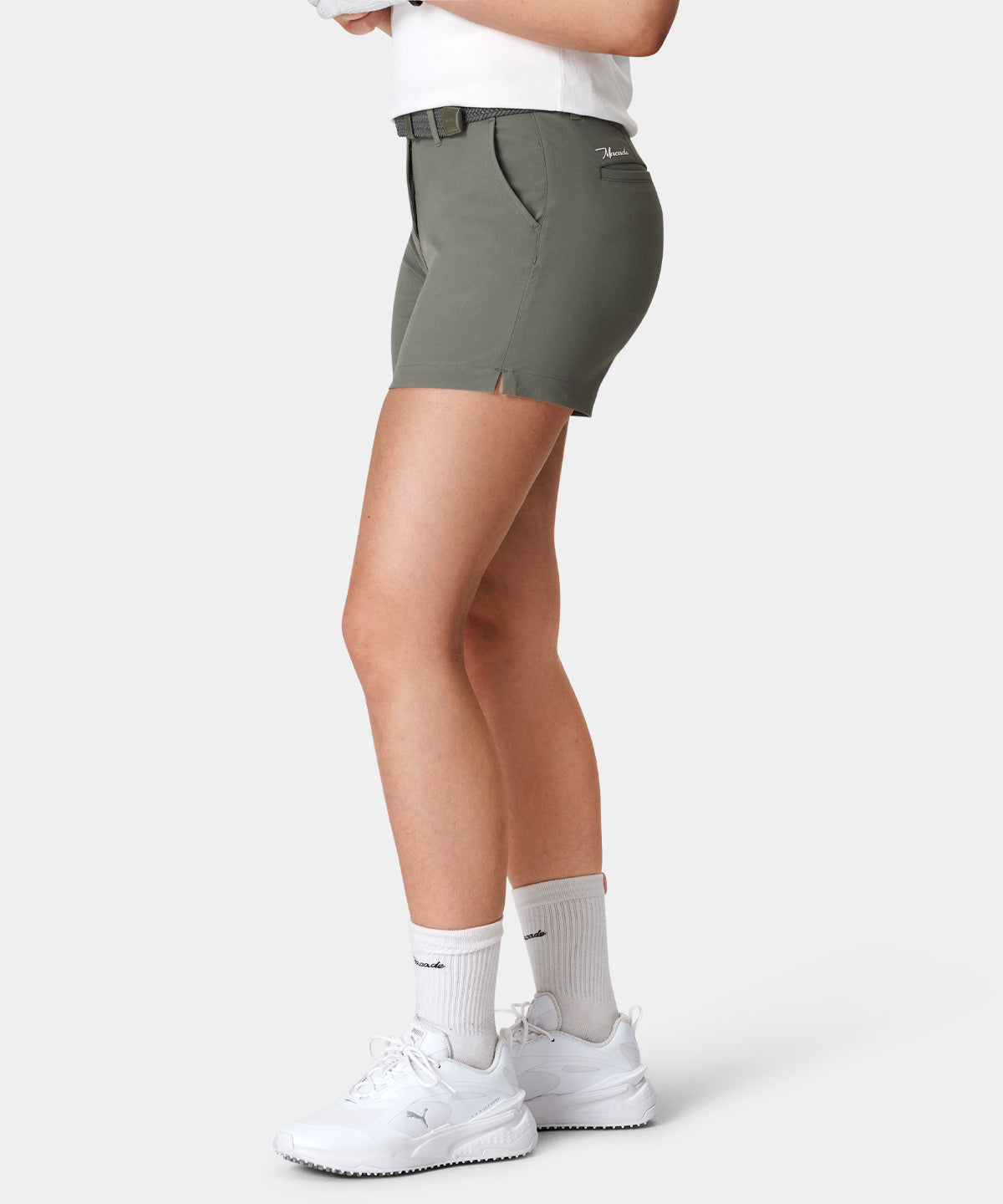 Jade Green Flex Shorts