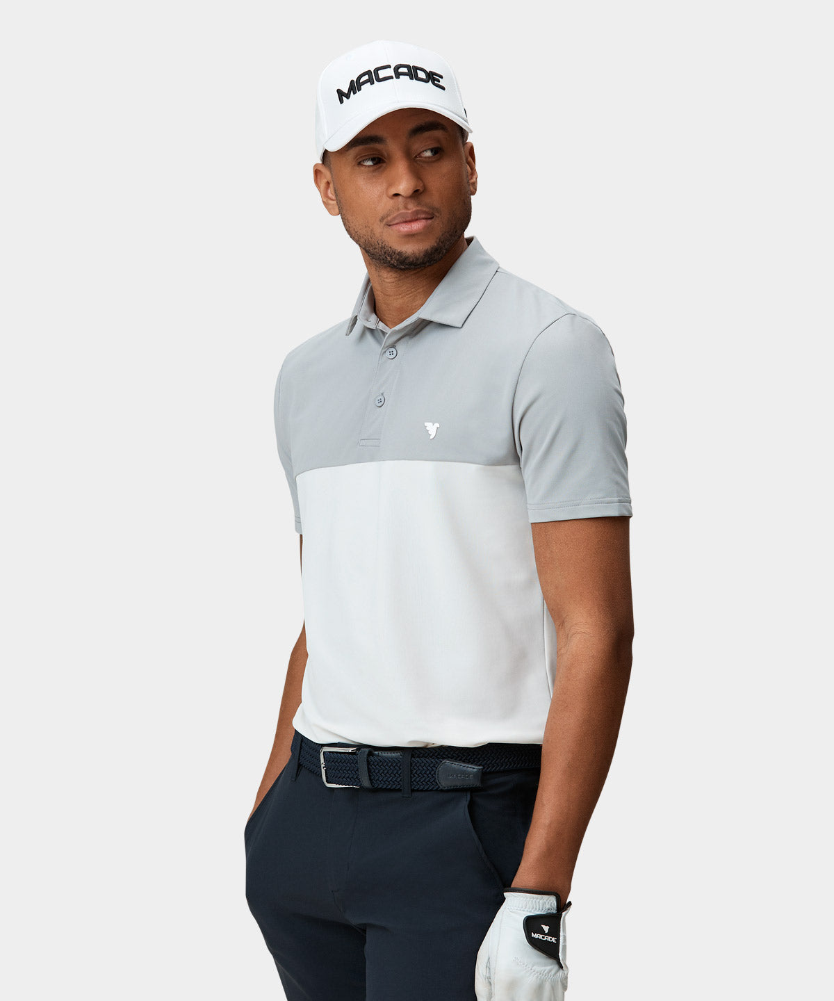 Cole Grey Tour Shirt Macade Golf