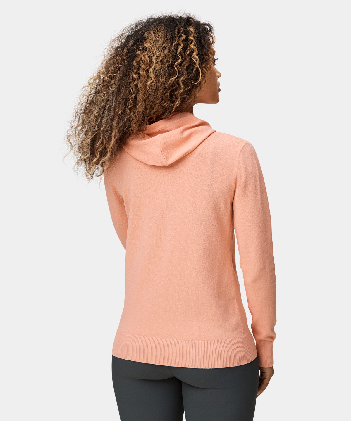 Pink best sale peach hoodie