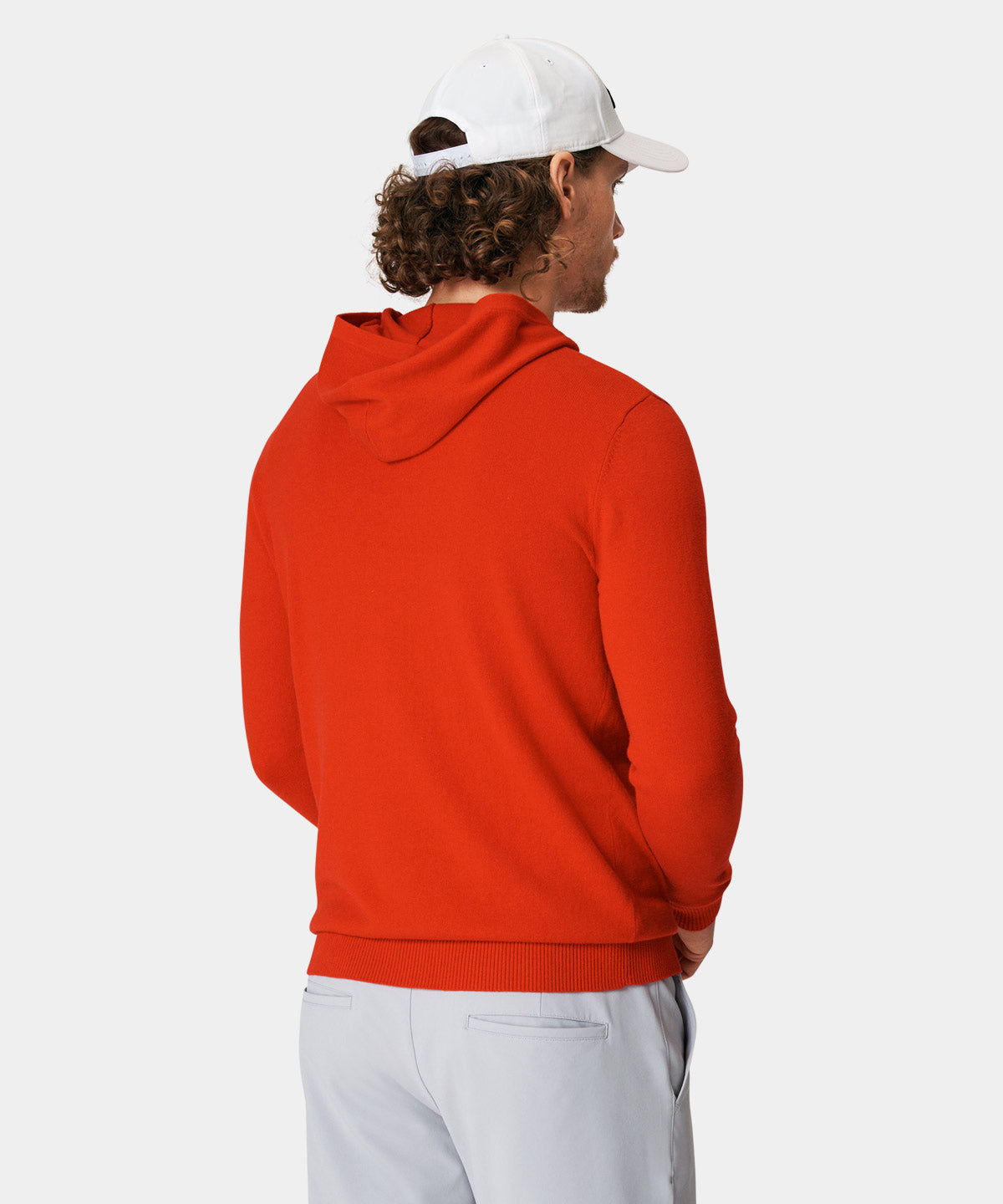 Red tech online hoodie