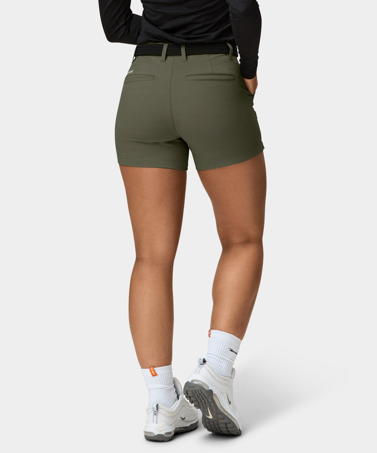 Olive Flex Shorts Macade Golf