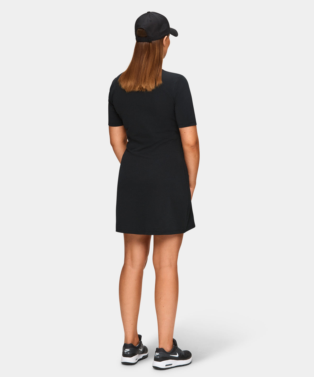 Black TR Mock Neck Dress Macade Golf