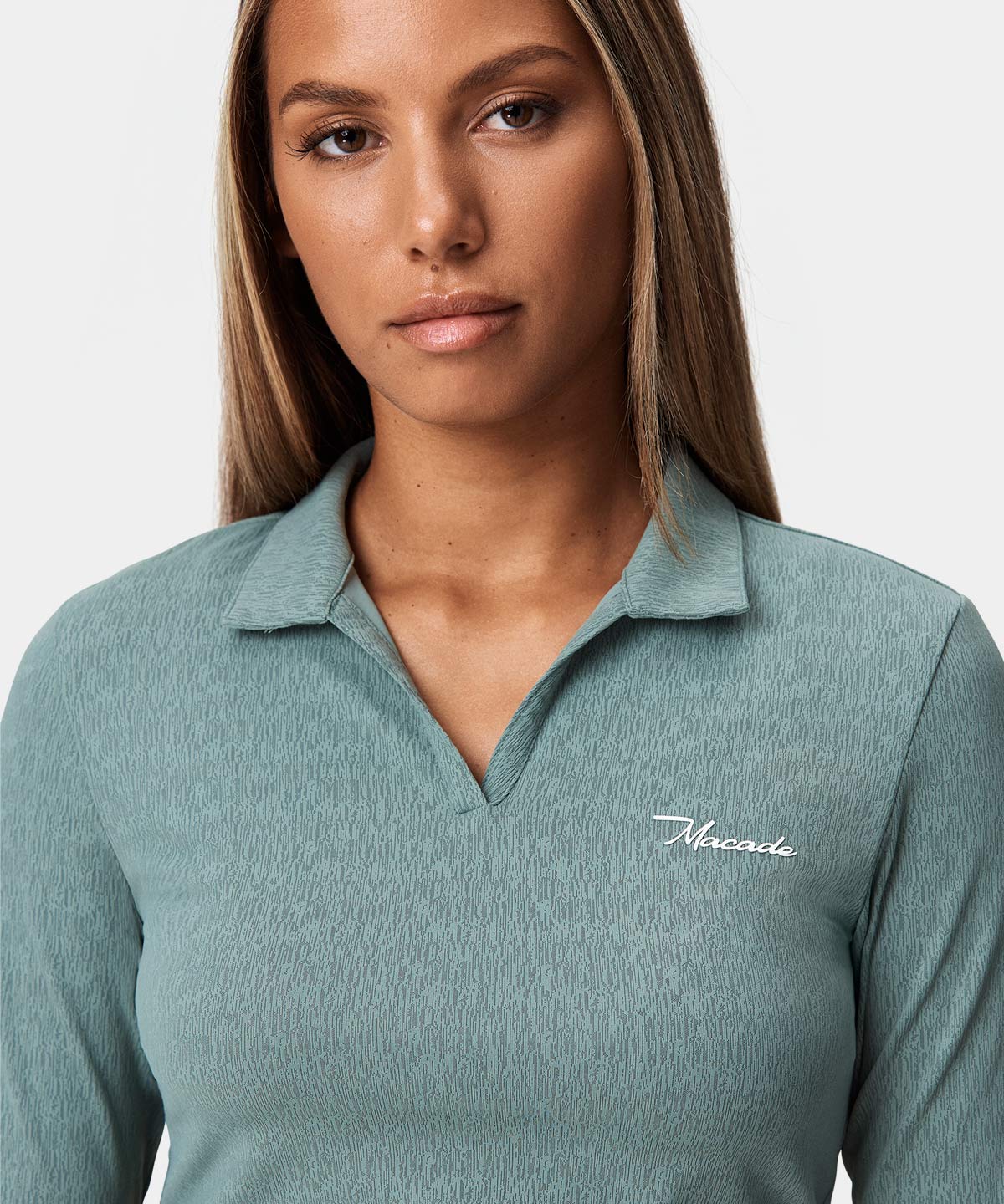 Kate Sage Long Sleeve Shirt Macade Golf