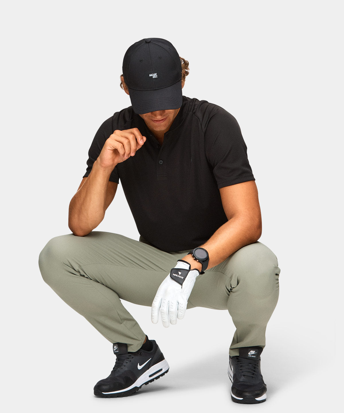Sage Green Lightweight Trouser Macadegolf