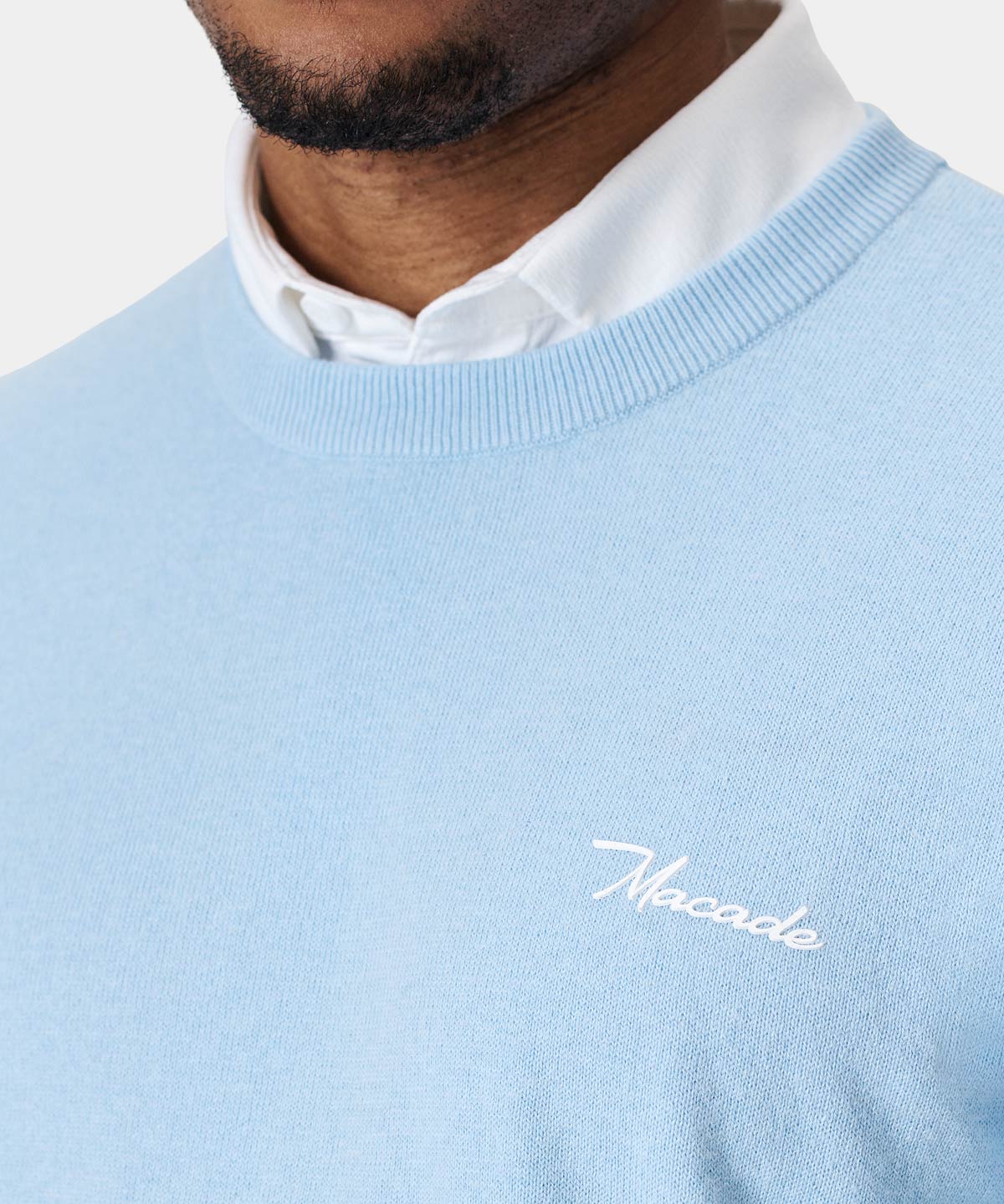 Carolina blue crew discount neck