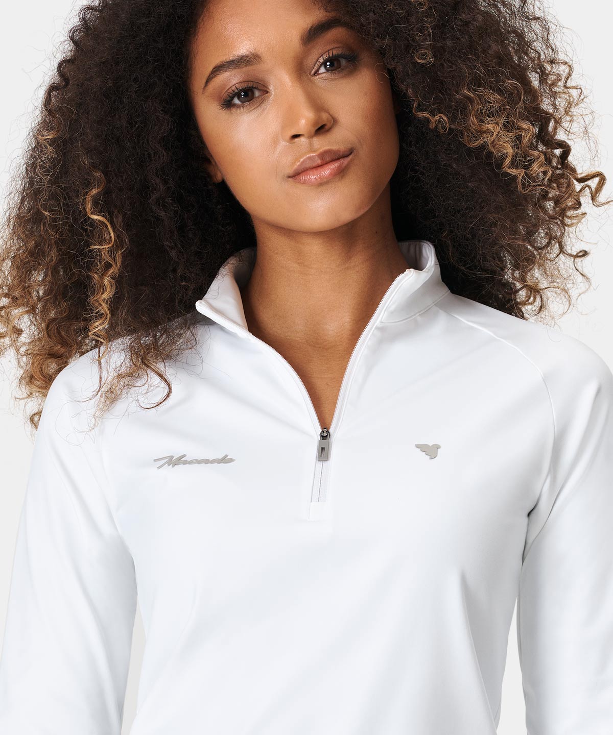 Tour Quarter Zip - Alabaster
