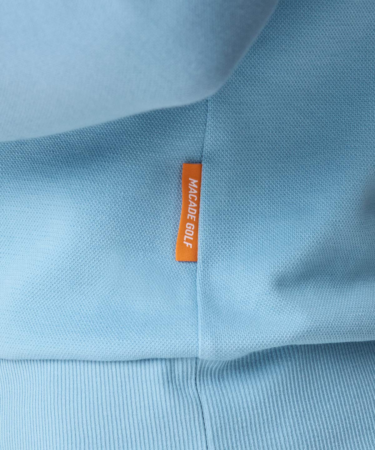 Slate Range Block Zip Sweater Macade Golf