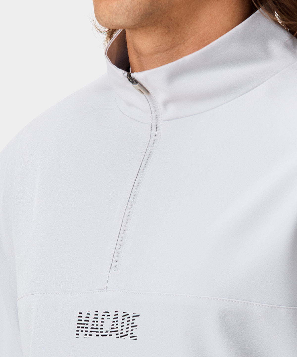 Light Grey Range Anorak Macade Golf