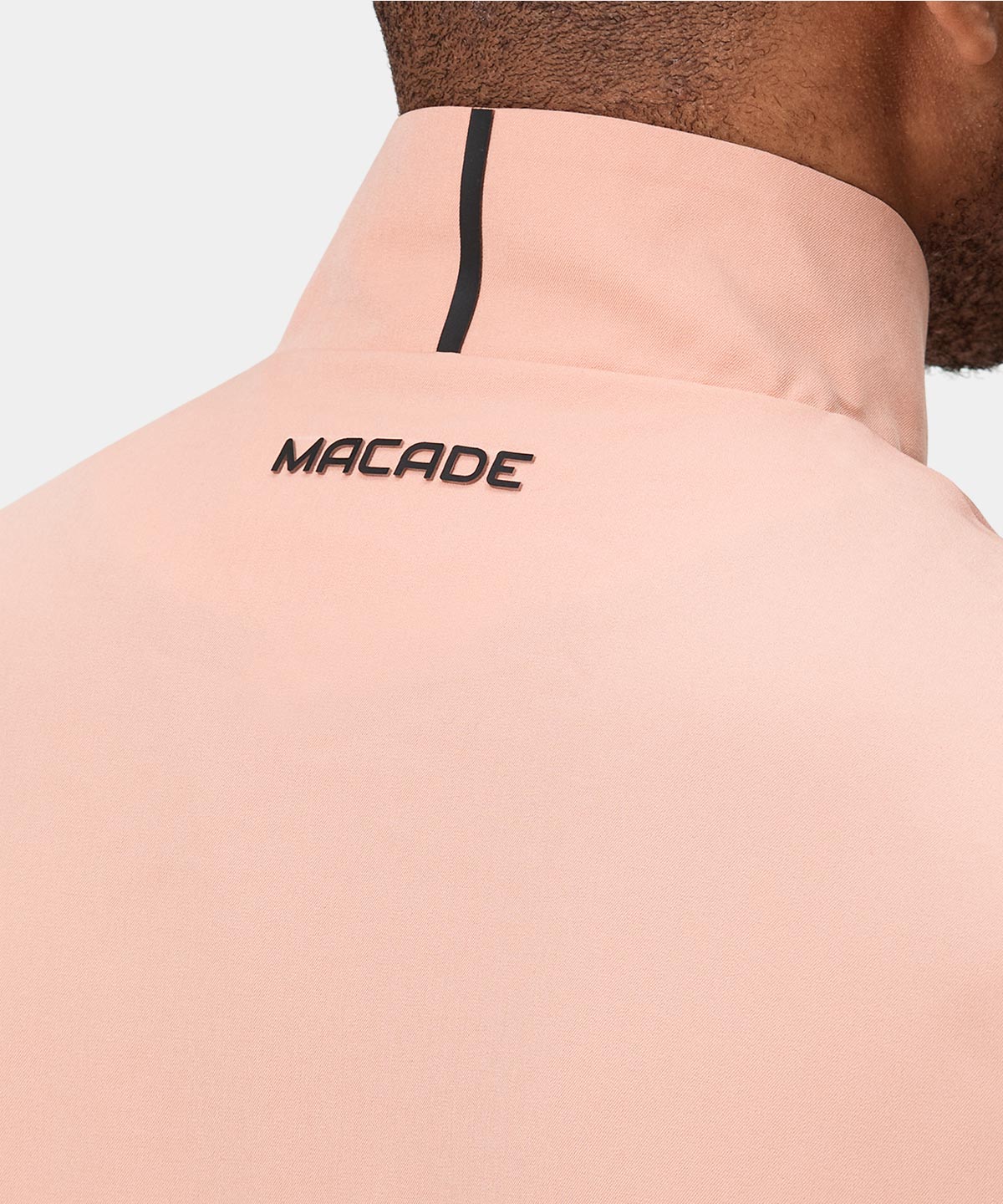 Peach Stretch Wind Gilet Macade Golf