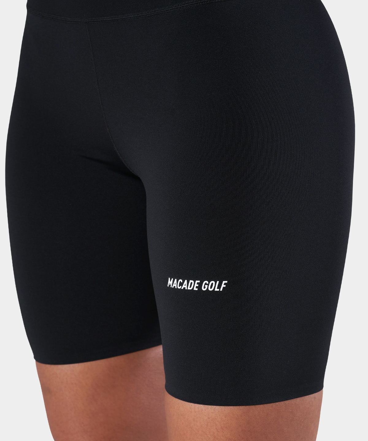 Black Flex Range Biker Shorts Macade Golf