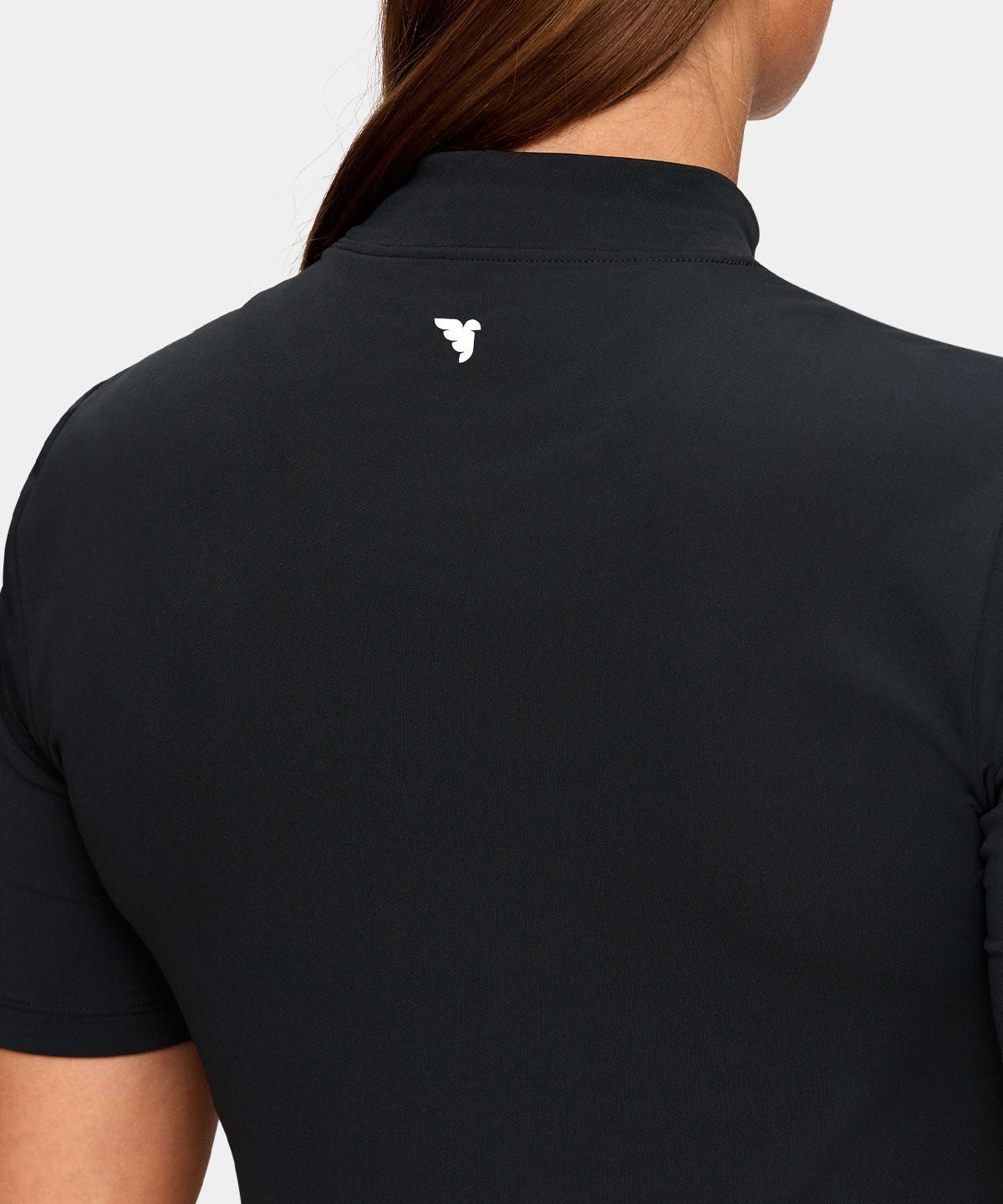 Black TR Mock Neck Dress Macade Golf