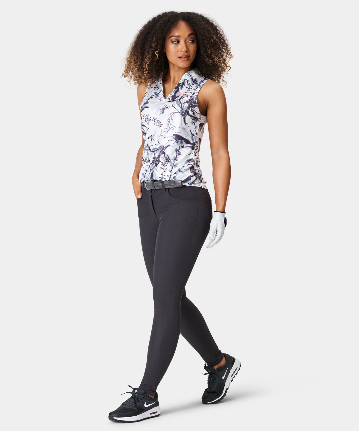 Kaia Sleeveless Shirt - Flowery