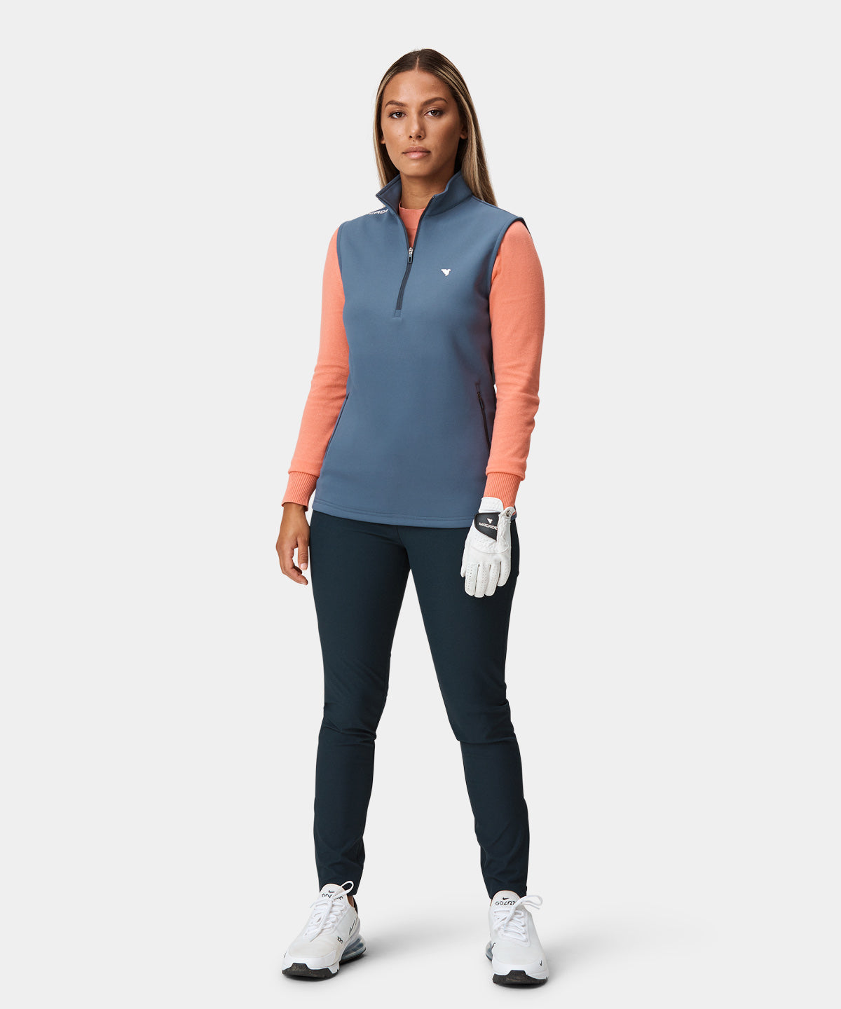 Slate Blue Therma Gilet Macade