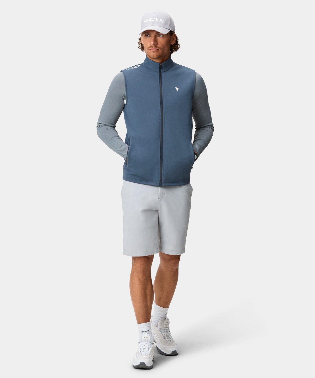 Spruce Blue Therma Gilet Macade Golf