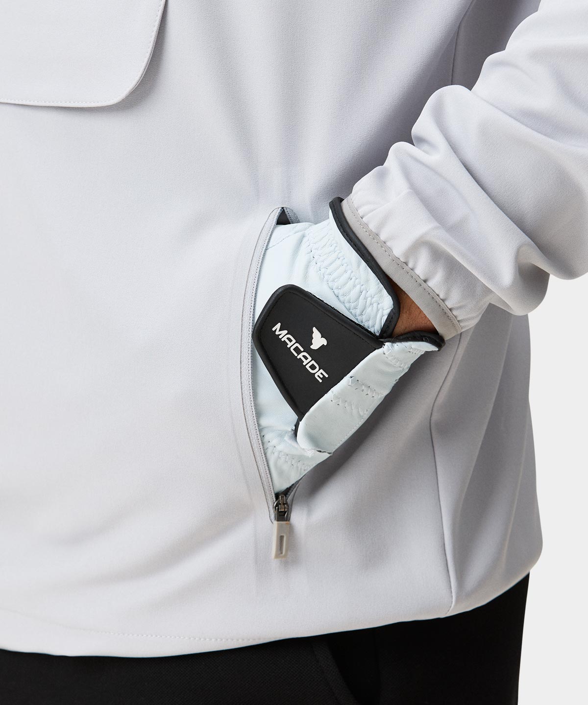 Light Grey Range Anorak Macade Golf