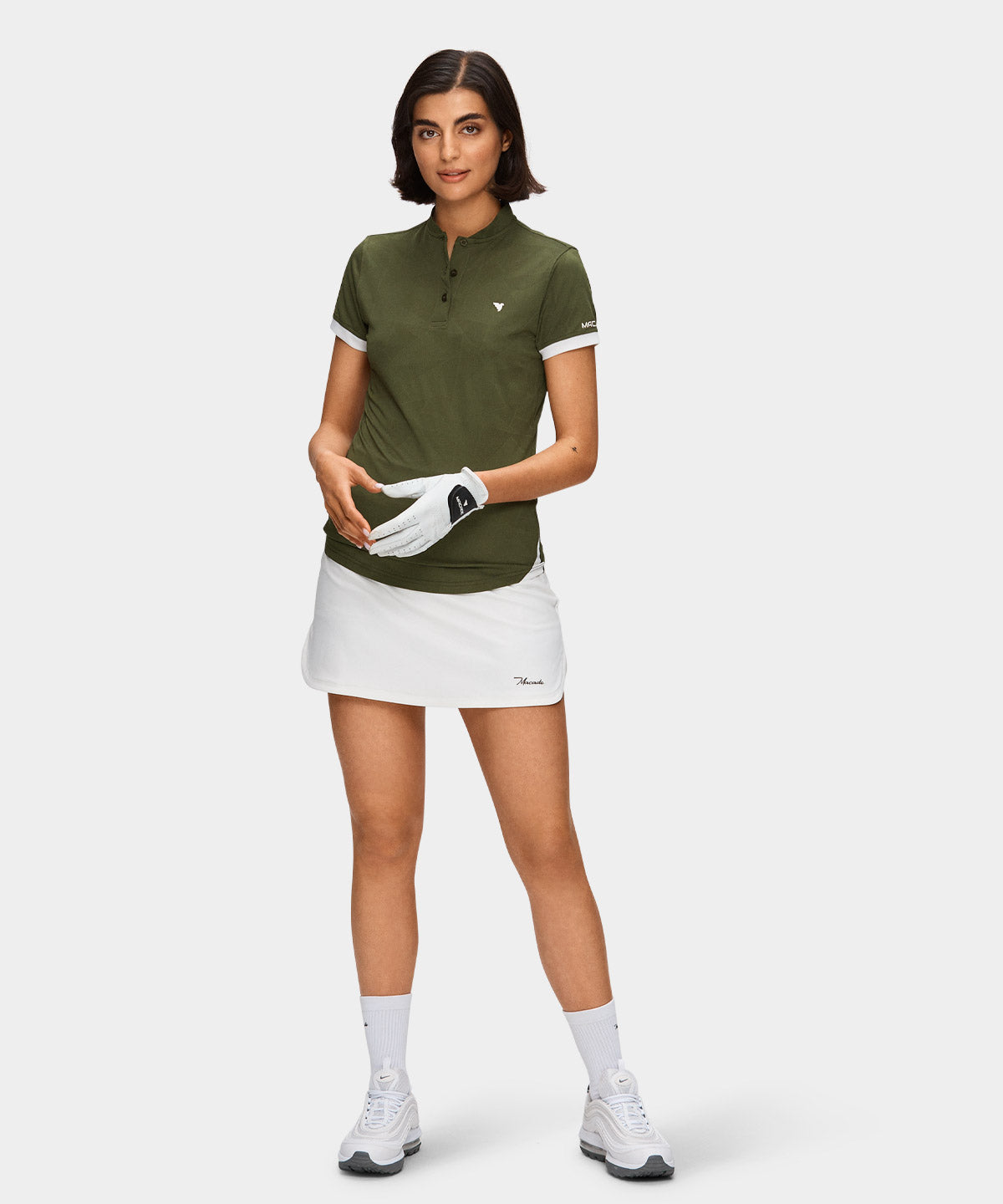 White skort outlet shirts