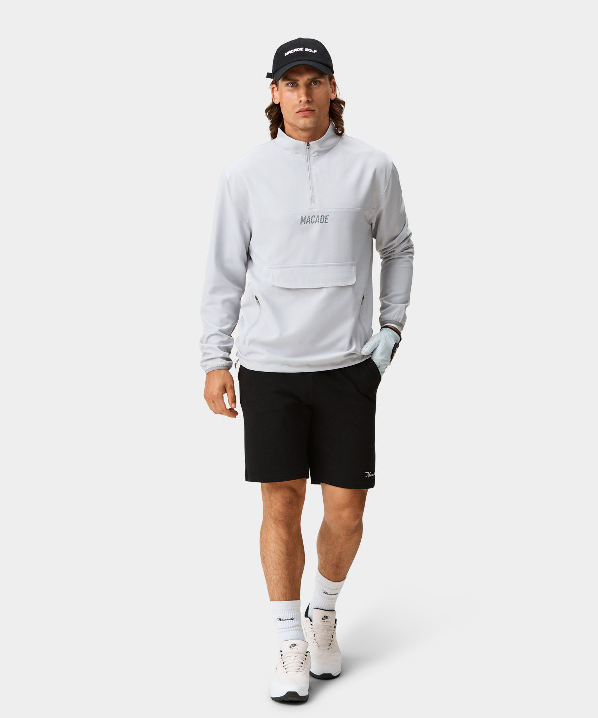 Light Grey Range Anorak Macade Golf