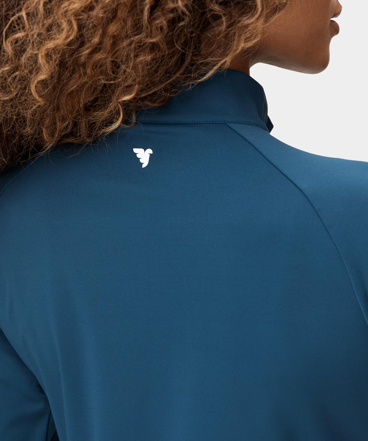 Stone Blue Tour Quarter Zip Macade Golf