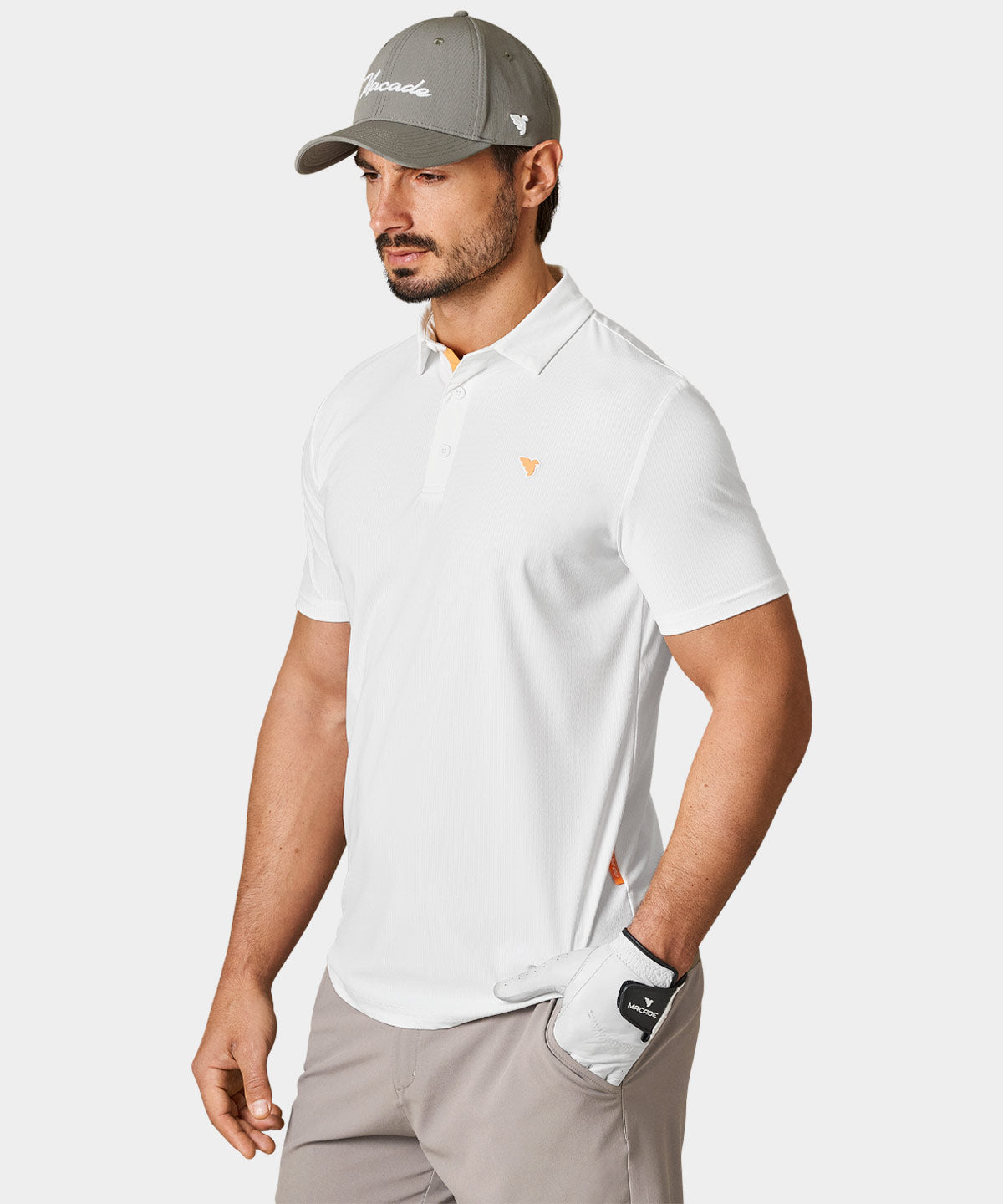 White polo outlet short sleeve